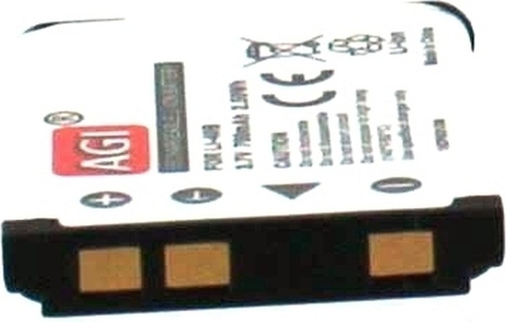 Image du produit AGI Batterie compatible avec Fuji FinePix JX205 - Batterie - 650 mAh (Batterie)