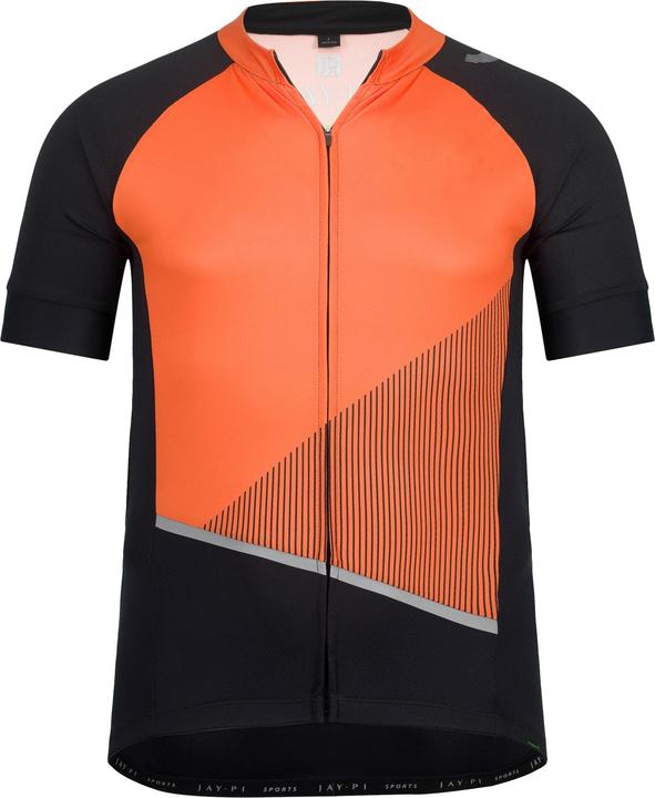 Produktbild Jay-Pi Rad-Trikotjacke, Bikewear, Stehkragen, Halbarm, hinten Saumtaschen (XL)