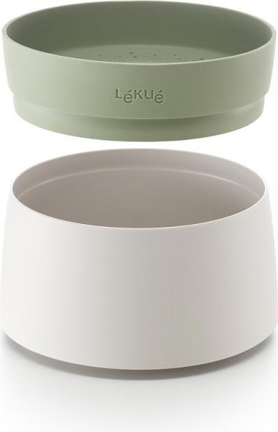 Immagine prodotto Lékué Cuociriso e quinoa rapido, verde/bianco 17,8x13 cm