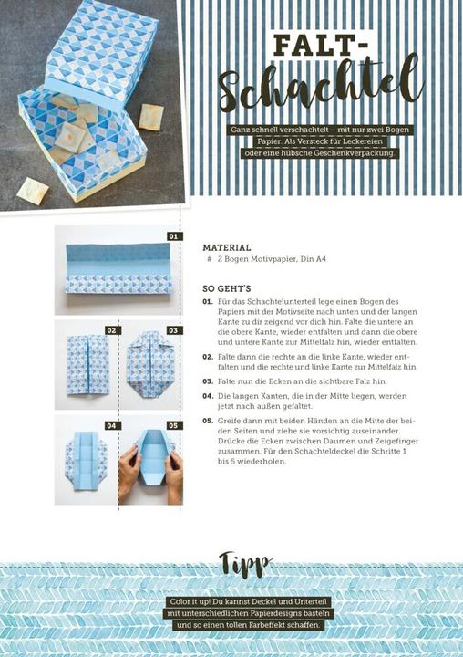 Image du produit Sei kreativ. Bastelpapier Watercolor (Allemand, Michael Fischer, 2020)