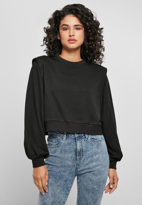 Image du produit Urban Classics Ladies Padded Shoulder Modal Terry Crewneck (4XL)