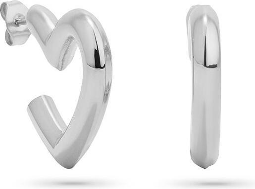 Actual product image Radiant Silver Earrings (Silver)