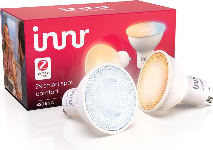Actual product image Innr Spot (GU10, 5 W, 420 lm, 2 x, F)