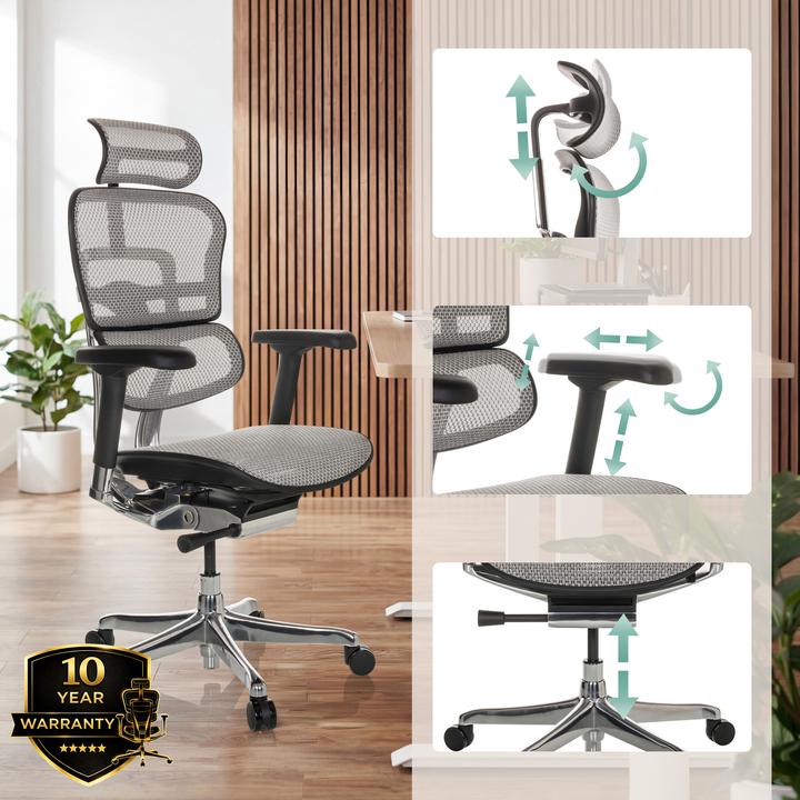 Actual product image Hjh Office Ergohuman Gen2 (48 - 59 cm)