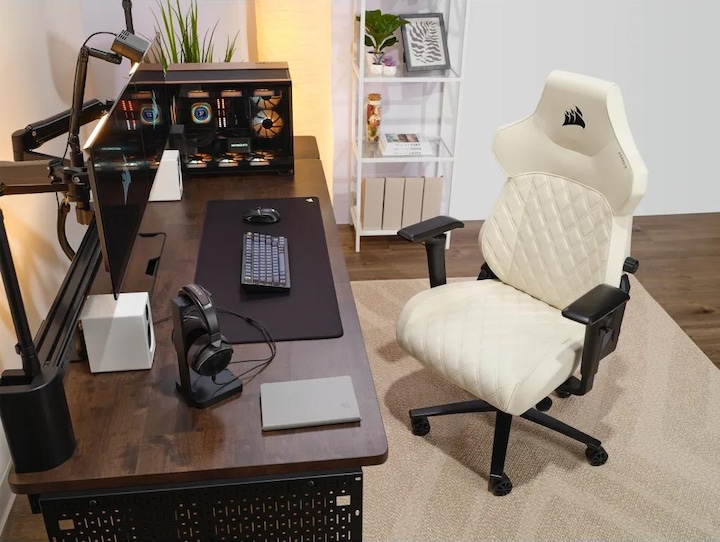 Produktbild Corsair TC500 LUXE Gaming Chair - Frost