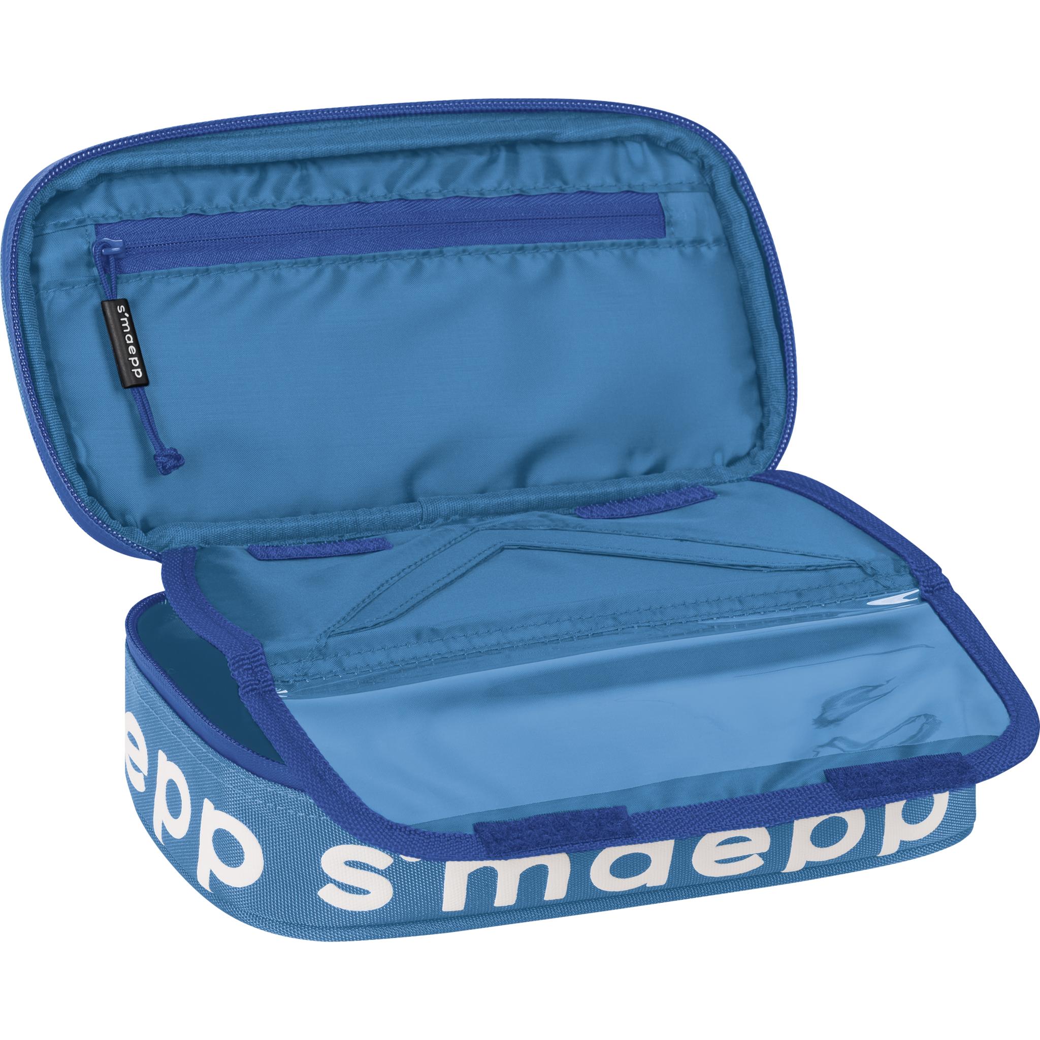 Thumbnail - Brunnen, Etui, Schlampermäppchen s'maepp XL azur, 22,0 x 6,0 cm