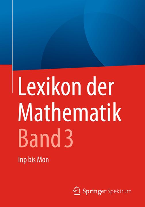 Produktbild Lexikon der Mathematik: Band 3 (Deutsch, 2016)