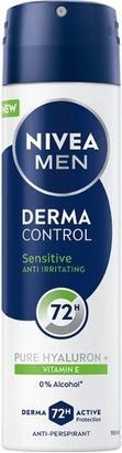 Produktbild NIVEA Men Derma Control Sensitive Antiperspirant Spray 150ml (Spray, 150 ml)