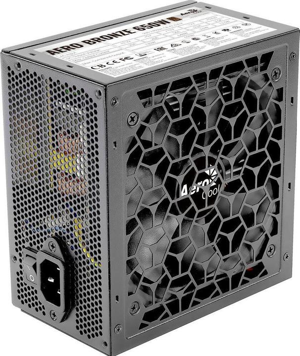 Actual product image AeroCool Netzteil AERO BRONZE 650W APFC (V.2 2025) (650 W)
