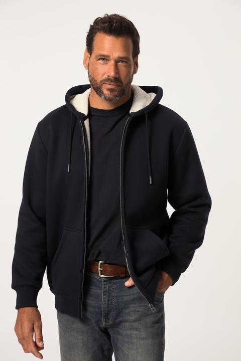 Produktbild JP1880 JP 1880 Hoodiejacke, Outdoor, Sweatjacke, Kapuze, Teddyfutter, Zipper (4XL)