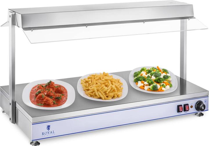 Actual product image Royal Catering Electric Hot Plate - 4 halogen lamps - 2,000 W