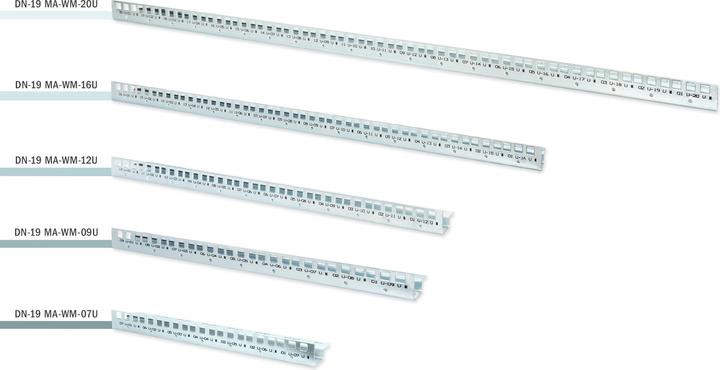 Produktbild Digitus 482,6 mm (19")-Profilschienen, 16HE (16 HE, 19 Zoll Rack)