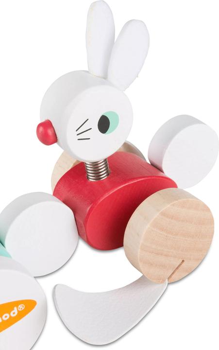 Actual product image Janod Pull-along bunny family