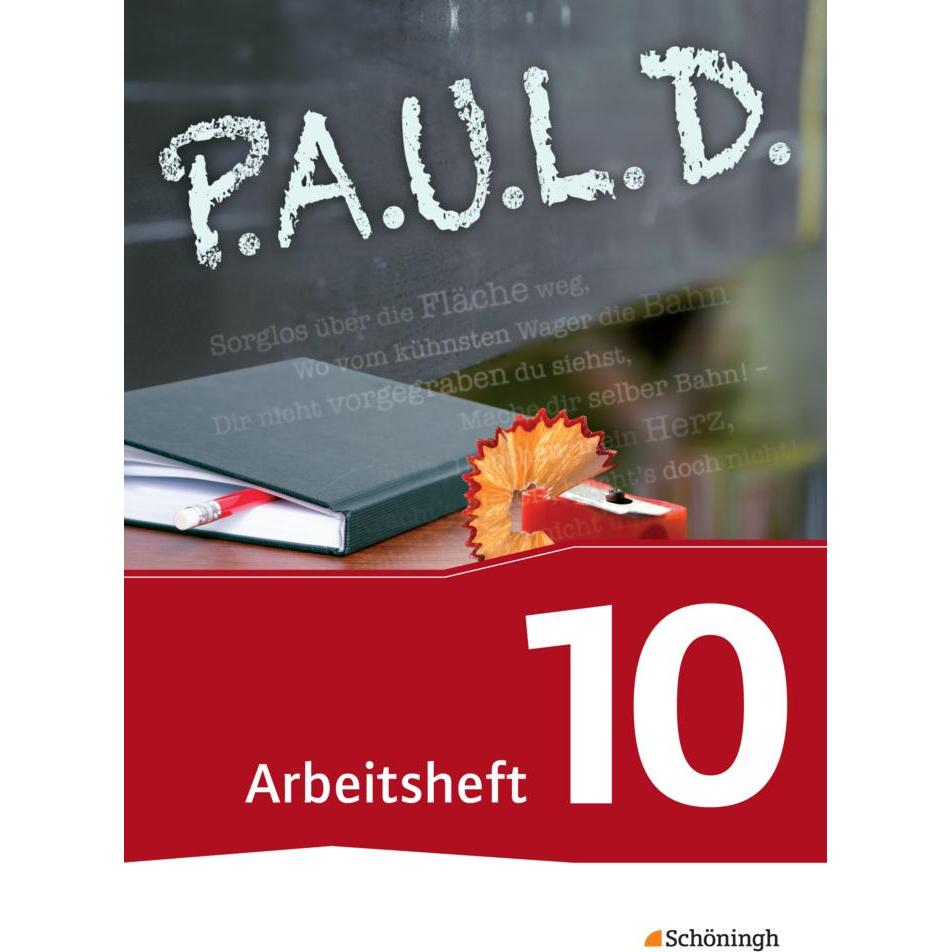 P.A.U.L. D. 10. Arbeitsheft, Schulbücher von Johannes Diekhans, Michael Fuchs