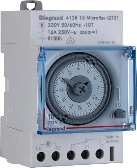 Legrand MicroRex QT31 230V 50-60Hz 412813 Day time switch,quartz
