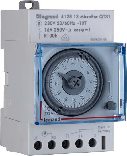 Produktbild Legrand MicroRex QT31 230V 50-60Hz 412813 Tagesschaltuhr,quarz