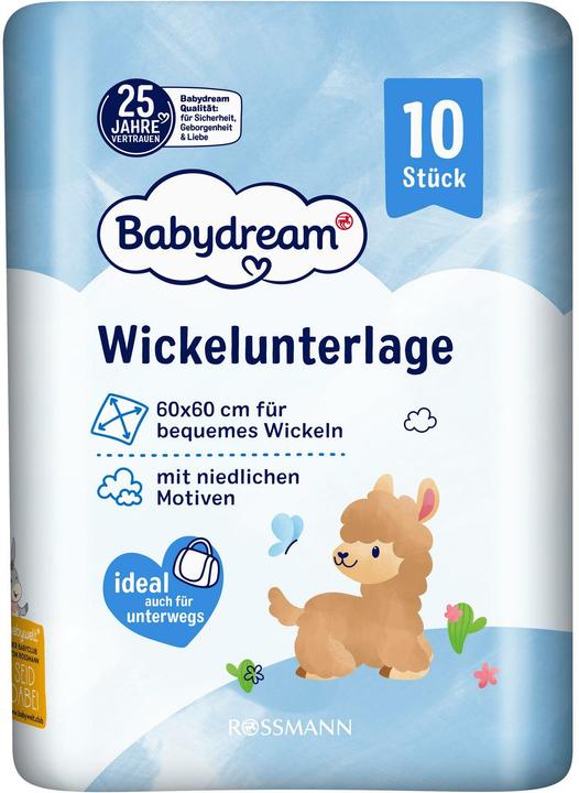 Babydream Einweg-Wickelunterlage (60 x 60 cm)