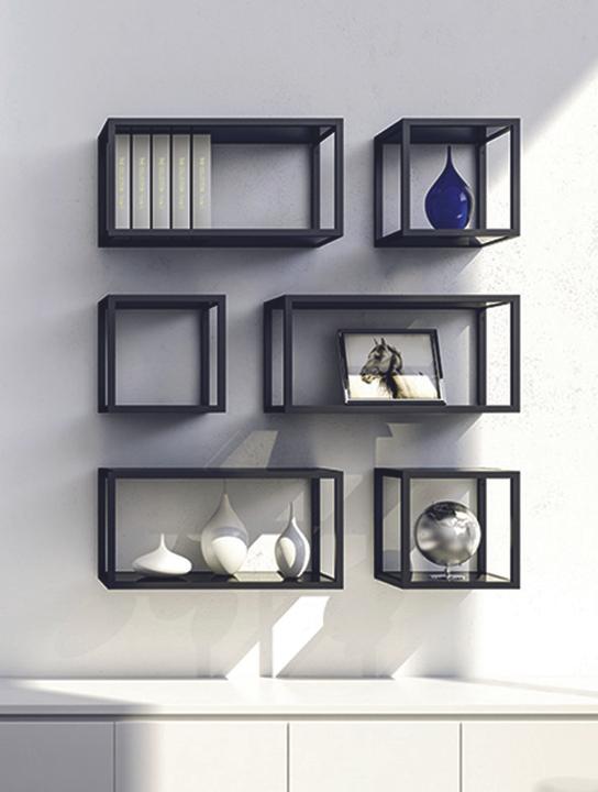 EBB Basic and extension frames Shelving system ONE