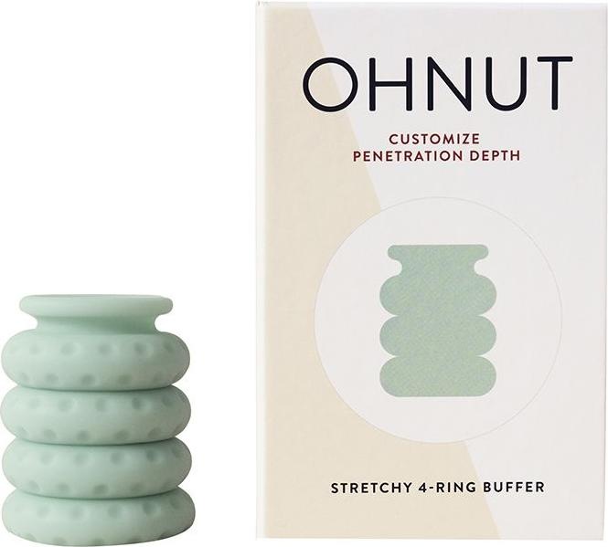 Ohnut Breitere Weiche PufferRinge 4 Stück (4 cm)