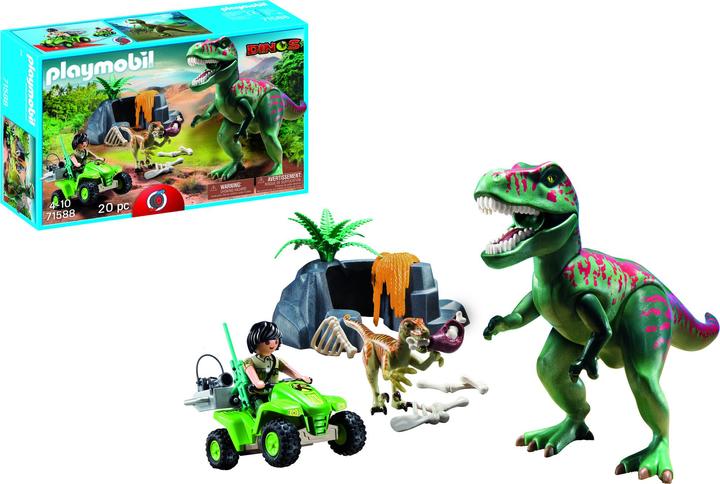 Produktbild Playmobil T-Rex Angriff (71588, Playmobil Dinos)
