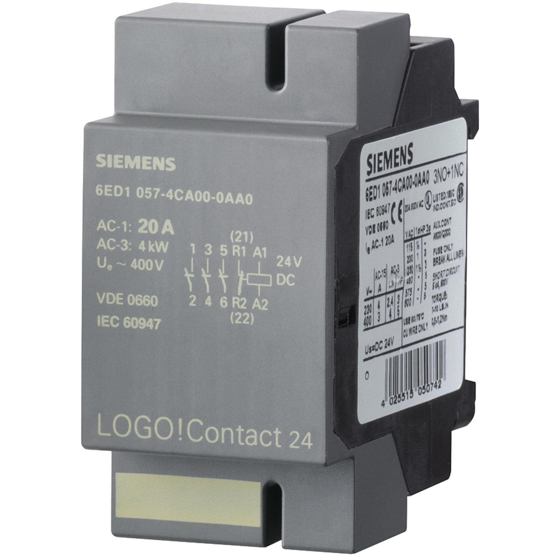 Siemens Schaltmodul LOGO! Contact 24V, Relais