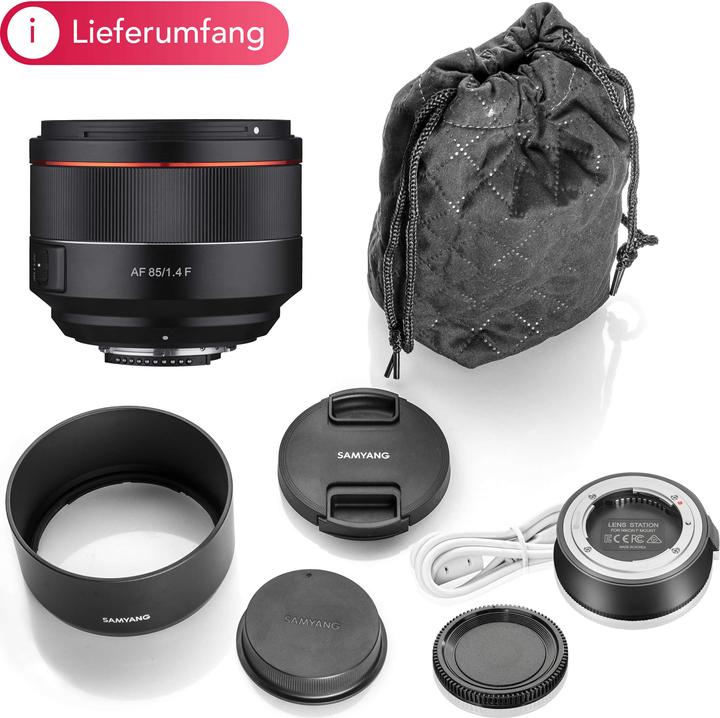 Produktbild Wiltec F1.4 (Nikon F, APS-C / DX, Vollformat)