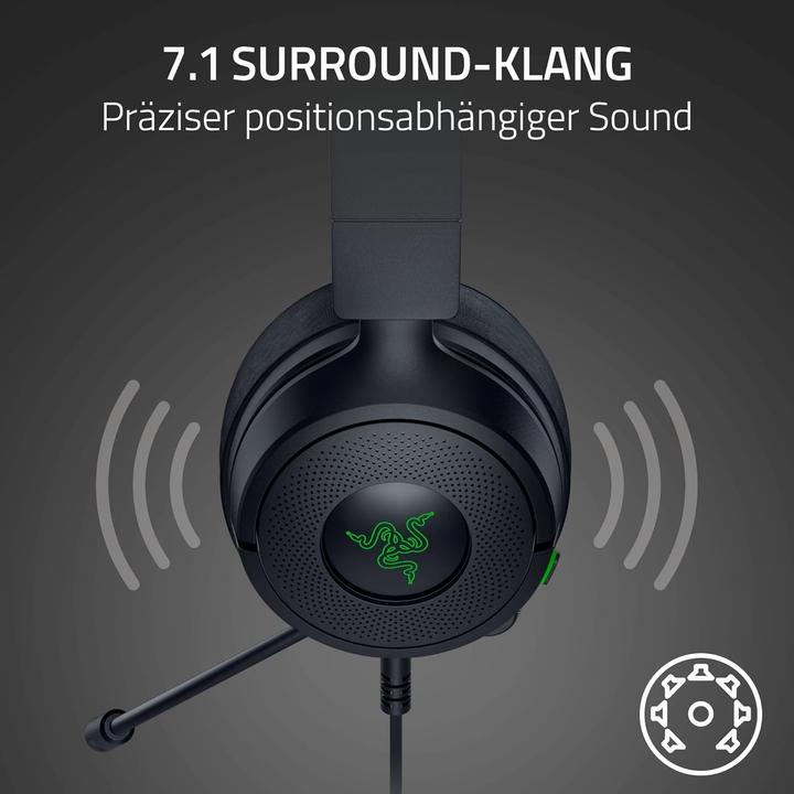 Actual product image Razer Kraken Kitty V3 X - Black (Cable)