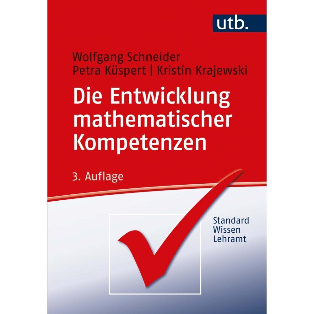 Die Entwicklung mathematischer Kompetenzen, Fachbücher von Kristin Krajewski, Petra Küspert, Wolfgang Schneider