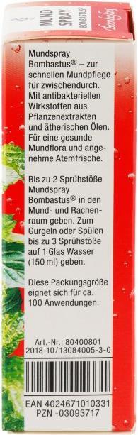 Produktbild Bombastus Mundspray, 20 ml Lösung (20 ml)