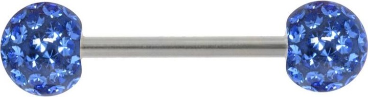 Produktbild Bijouteria Brustpiercing (Chirurgenstahl 316L, Epoxiharz, Kristall)