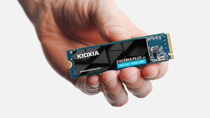 Actual product image Kioxia Exceria Plus G4 (1000 GB, M.2 2280)
