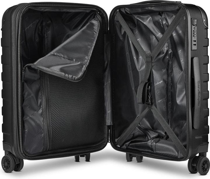 Produktbild Tonino Lamborghini Milano 4 Rollen Kabinentrolley S 54 cm mit Dehnfalte (41 l)