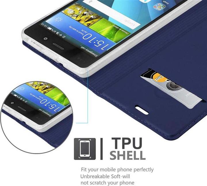 Produktbild Cadorabo Book Classy Style Cover (Huawei P8 Lite)