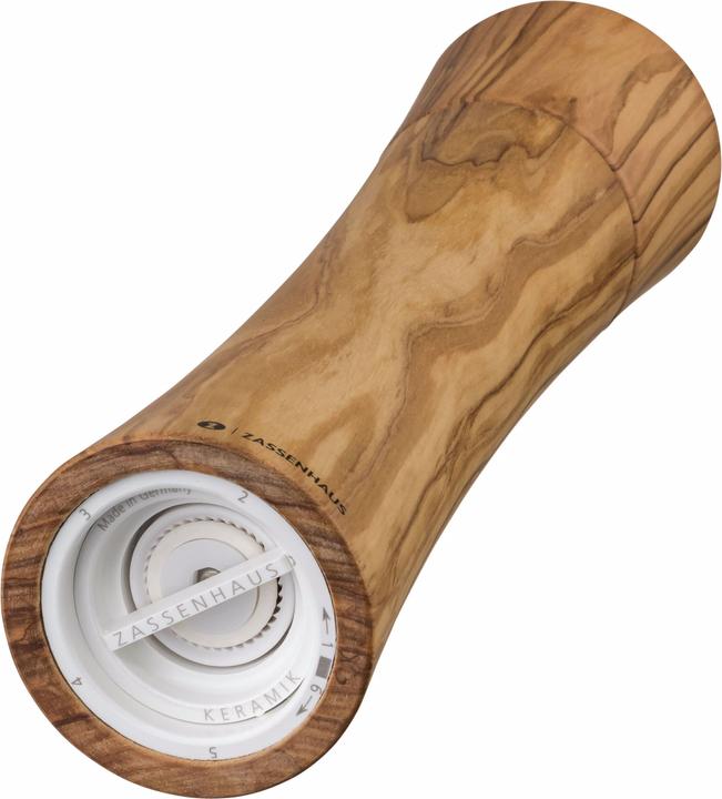 Image du produit Zassenhaus Moulin à poivre Frankfurt en bois d'olivier, 24 cm (Poivre)