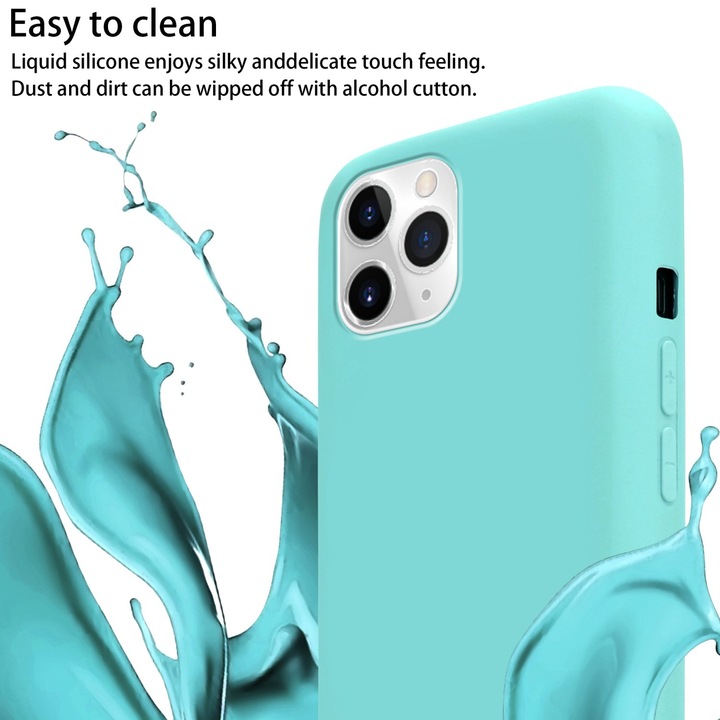 Actual product image Cadorabo TPU Cover Mobile Phone Chain Liquid (Apple iPhone 11 Pro Max)