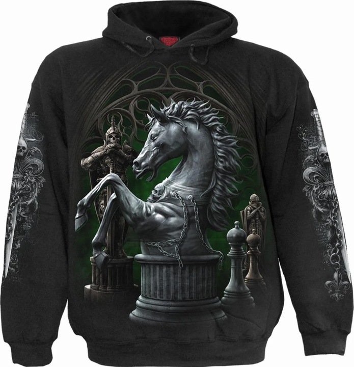 Image du produit Spiral Sweat à capuche unisexe adulte Checkmate (S)