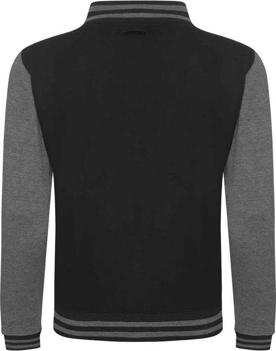 Actual product image Awdis Mens Heather Varsity Jacket (M)