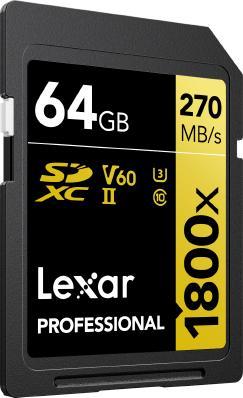 Image du produit Lexar Professional 1800x (2 Pack) (64 Go, SDXC, U3, UHS-II)