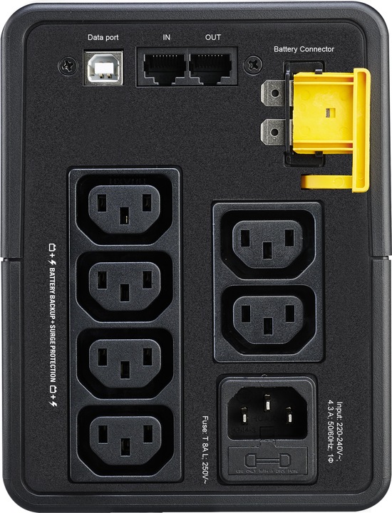 Actual product image APC BX950MI (950 VA, 520 W, Line-interactive UPS)
