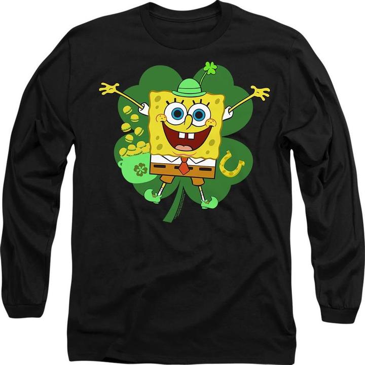 Produktbild Spongebob Squarepants Spongey TShirt St PatricksTag (M)
