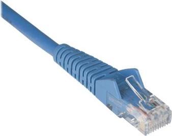 Immagine prodotto Eaton Cavo Ethernet UTP Cat6 Gigabit Snagless Modellato RJ45 M/M Blu 4,57 m (U/UTP, CAT6, 4.60 m)