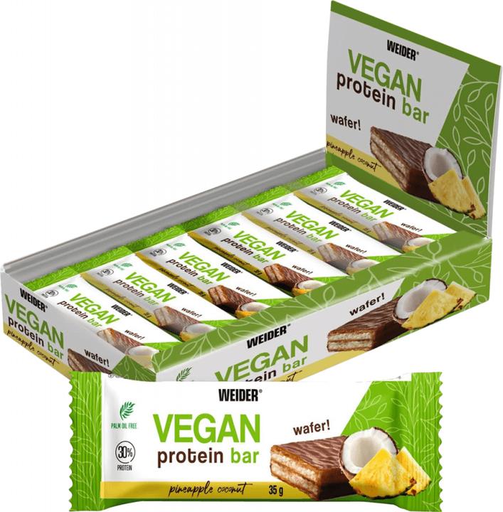 Actual product image Weider Vegan Protein Wafer Bar (1 pcs., 420 g)
