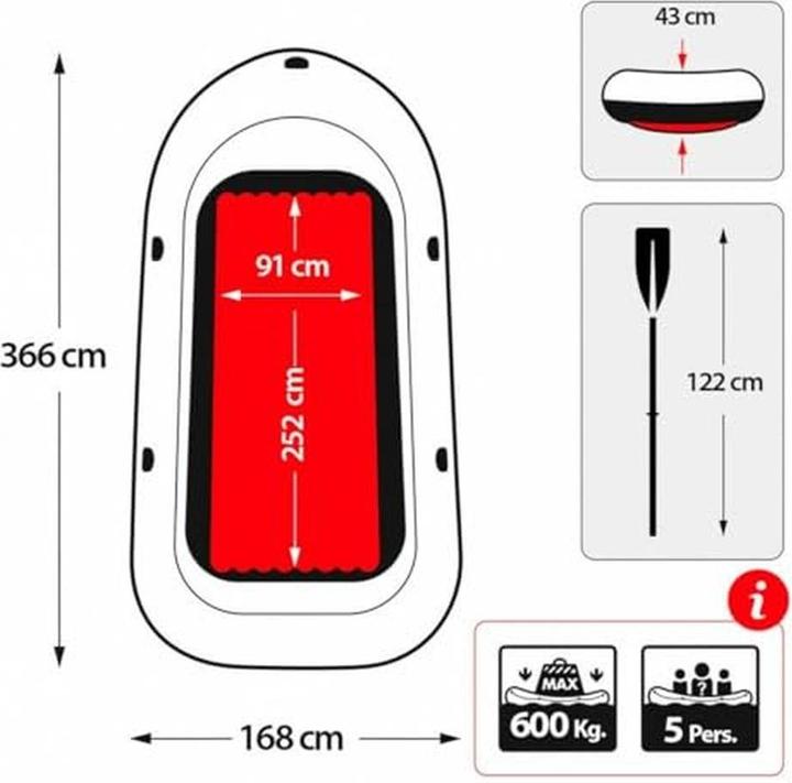 Produktbild Intex Excursion 5 Set (366 cm, 5 Pers.)