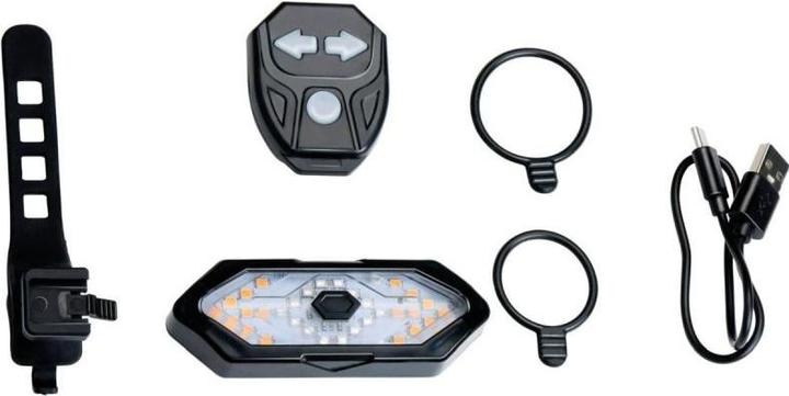 Image du produit Dunlop Feu arrière de vélo avec clignotant