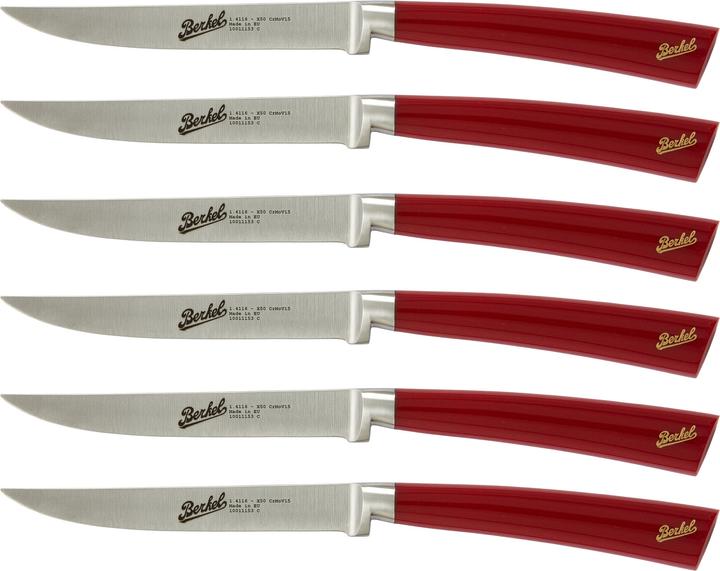 Berkel Elegance Rood - Set van 6 steakmessen (6 Pcs.)