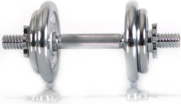 Actual product image Hammer Fitness Chrome dumbbell set (1 x 10 kg)