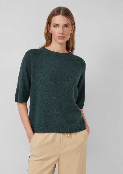 Produktbild s.Oliver Strickpullover Kurzarmpullover aus Alpakamix (32)