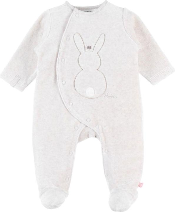 Immagine prodotto Noukies Tuta in velluto con coniglio beige taglia 80 (80)