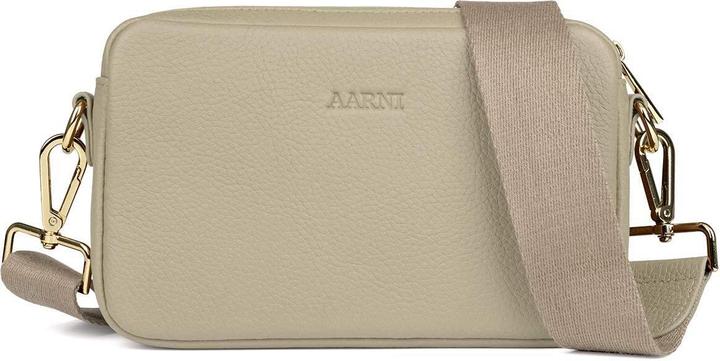 Produktbild Aarni Crossbody Bag, taupe, gold zipper
