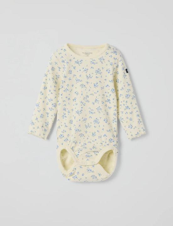 Produktbild PO.P Baby-Langarmbody mit Blumen-Print (80)